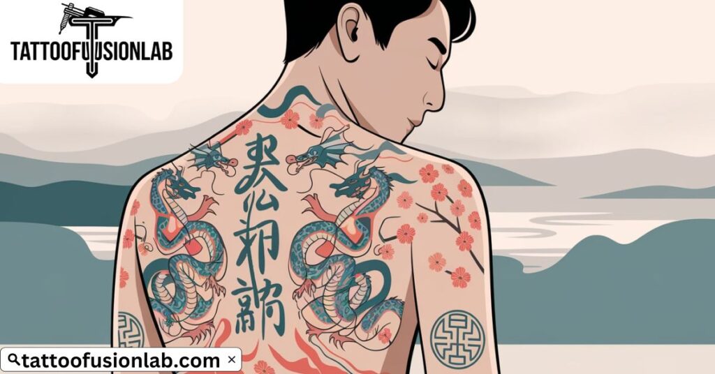 Symbolic Back Tattoos For Men