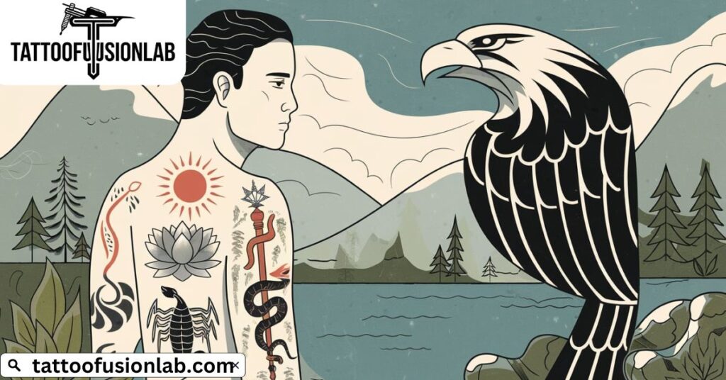 Symbolic Back Tattoos For Men